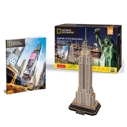 [DS0977H] Set Construcción -Empire State Building- National Geographic- Cubic Fun 3D