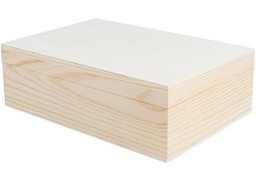 Caja Madera Pino Rectangular