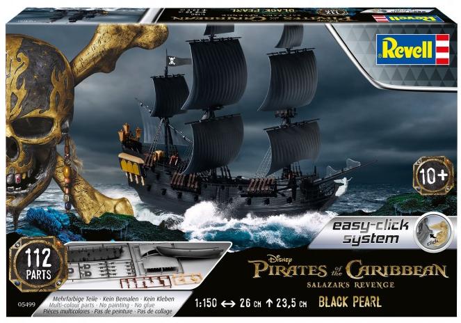 [05499] Barco 1/150 -Black Pearl- Revell