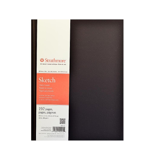 [29712] Bloc Sketch Art Journal 96 Hojas 21,6 x 27,9 cm. 89 gr. Cosido Strathmore