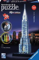 [12595 1] Puzzle 3D Especiale Chrysler Building -Night Edition- Ravensburger