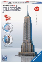 [12553 1] Puzzle 3D Midi -Empire State Building- Ravensburger