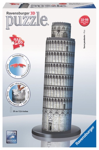 [12557 9] Puzzle 3D Midi -Torre de Pisa- Ravensburger