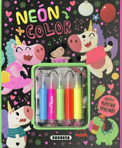 [S3566002] Neón Color -Unicornios- Susaeta Ediciones
