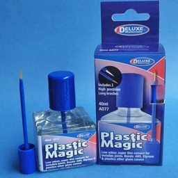 [AD77] Adhesivo Plástico Maquetas Pincel 40 ml. Deluxe