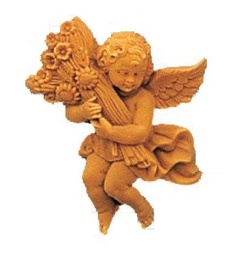 [1211] Figura Poliuretano -Angel Ramo Flores- 16 x 12 cm.