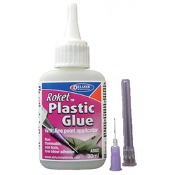 [AD62] Adhesivo Plástico Maquetas Aguja 30 ml. Deluxe