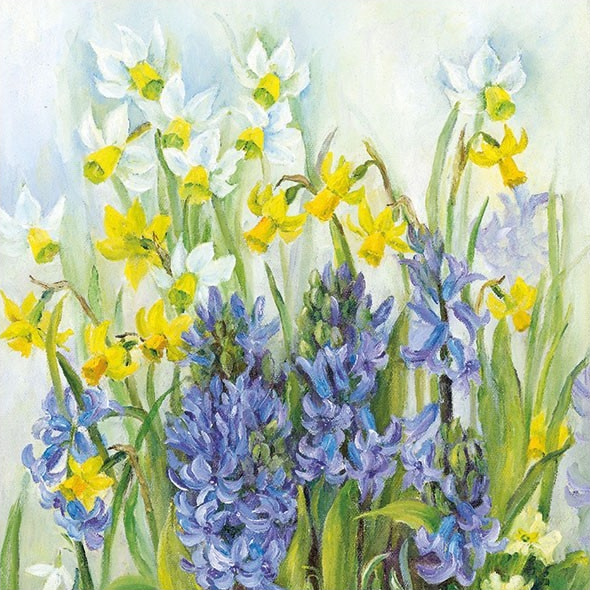 Servilleta 33 x 33 cm. -Spring in Bloom-