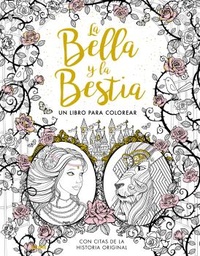 [011.97885776] Libro Colorear &quot;La Bella y la Bestia&quot; Edit. Blume
