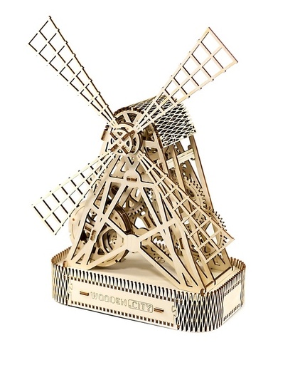 [57307] Modelo -Molino de Viento- Madera (222 pzs.) Wooden City