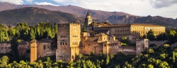 [15073 1] Puzzle 1000 piezas -Panorama: La Alhambra- Ravensburger