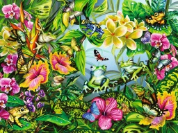 [16363 2] Puzzle 1500 piezas -Busca las Ranas- Ravensburger