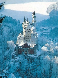 [16219 2] Puzzle 1500 piezas -Neuschwanstein En Invierno- Ravensburger