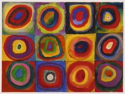 [16377 9] Puzzle 1500 piezas -Kandinsky: Estudio Sobre El Color- Ravensburger