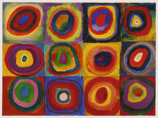 [16377 9] Puzzle 1500 piezas -Kandinsky: Estudio Sobre El Color- Ravensburger
