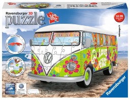 [12532 6] Puzzle 3D Midi Camper Volkswagen - Hippie - Ravensburger