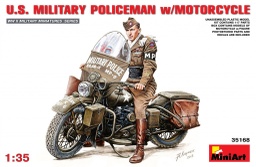 [35168] Figura 1/35 US Policía Militar Motorcycle MiniArt