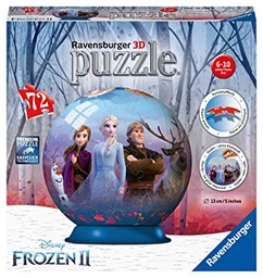 [11142 8] Puzzle 3D Puzzleball 72 pzs. Frozen II Ravensburger