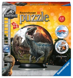 [11757 4] Puzzle 3D Puzzleball 72 pzs. Jurassic World Ravensburger