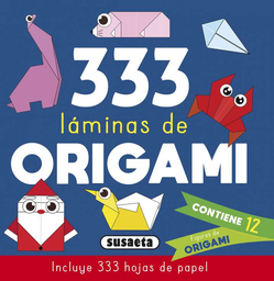 [S3633001] 333 Láminas de Origami -Azul- Susaeta Ediciones