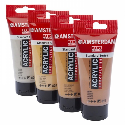 Acrílico Metalizado Amsterdam Talens 250 ml.