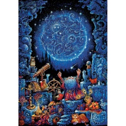 [18003] Puzzle 1000 piezas -El Astrólogo, Neón- Educa