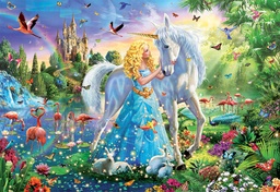 [17654] Puzzle 1000 piezas -La Princesa y el Unicornio- Educa