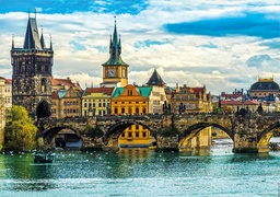 [18504] Puzzle 2000 piezas -Vistas de Praga- Educa