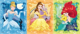 [12825 9] Puzzle 200 piezas XXL -Princesas Disney Panorama- Ravensburger
