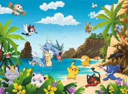[12840 2] Puzzle 200 piezas XXL -Pokemon- Ravensburger