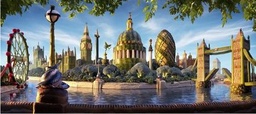 [15070 0] Puzzle 1000 piezas -Panorama: Skyline Londres- Ravensburger