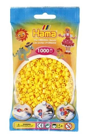[207-03] Bolsa 1000 piezas -Amarillo 03- Hama Midi