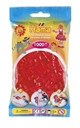 [207 05] Bolsa 1000 piezas -Rojo 05- Hama Midi
