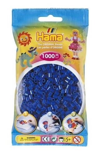 [207-08] Bolsa 1000 piezas -Azul 08- Hama Midi
