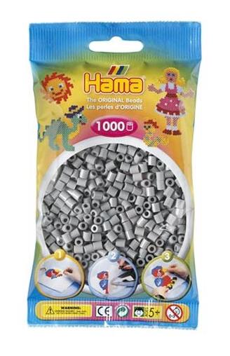 [207 17] Bolsa 1000 piezas -Gris 17- Hama Midi