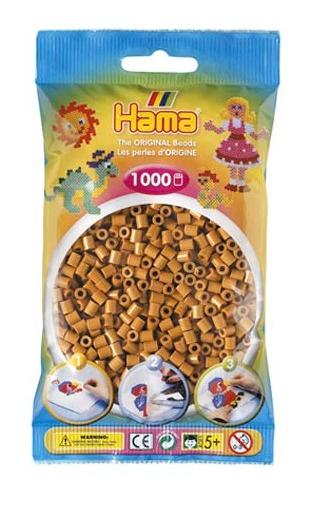 [207 21] Bolsa 1000 piezas -Marrón Claro 21- Hama Midi