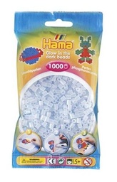 [207 57] Bolsa 1000 piezas -Azul Fosforescente 57- Hama Midi