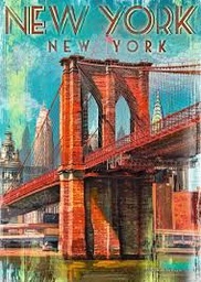 [19835 1] Puzzle 1000 piezas -Retro New York- Ravensburger