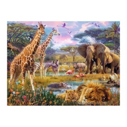 [16333 5] Puzzle 1500 piezas -Los Colores de Africa- Ravensburger