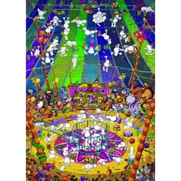 [29755] Puzzle 1000 piezas -Crazy Circus, Mordillo- Heye
