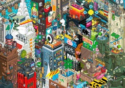 [29914] Puzzle 1000 piezas -Búsqueda en Nueva York- Heye