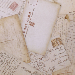 [1419600128] Papel Cartonaje 50 x 70 cm. -Sobres y Cartas- Renkalik