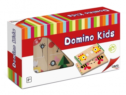 [8106] Dominó Infantil Madera -Dominó Kids- Cayro