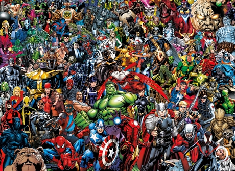 [39411 1] Puzzle 1000 piezas -Marvel 80 Years- Clementoni