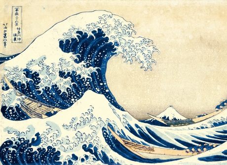 [39378 7] Puzzle 1000 piezas -Hokusai: La Gran Ola- Clementoni