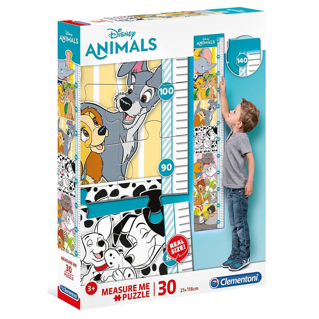 [20335 2] Puzzle "Medidor" 30 piezas -Disney Animals- Clementoni