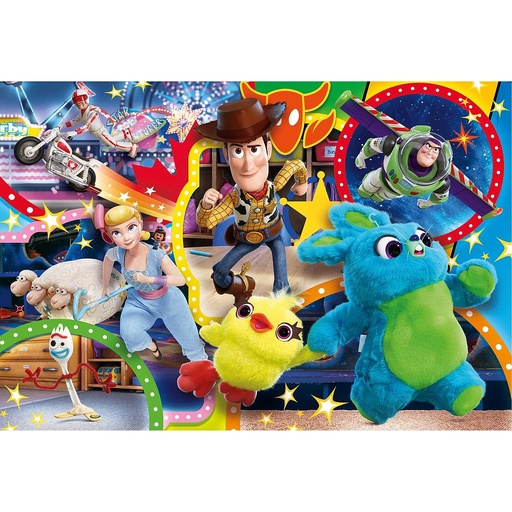 [23740 1] Puzzle 104 piezas Maxi -Toy Story 4- Clementoni