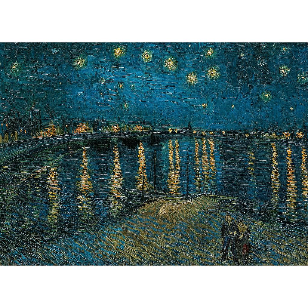 [39344 2] Puzzle 1000 piezas -Van Gogh: Noche Estrellada- Clementoni