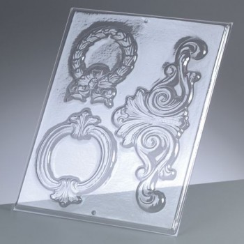 [9500154] Moldes Ornamentos 3 partes (11 - 20 cm.)