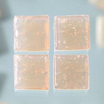 [2291632] Teselas Mosaico Cristal -Rosa Claro- 10 x 10 x 4 mm. 1 Kg. (1500 pzs. Aprox.)